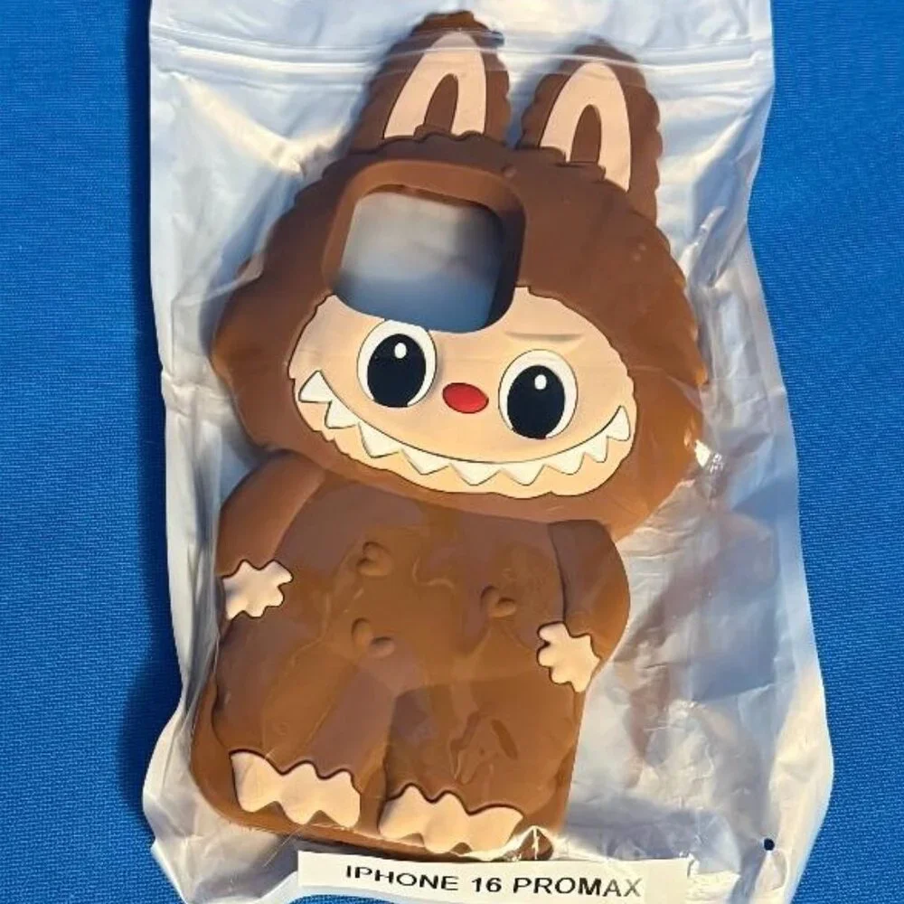 ( THE MONSTERS ~ LABUBU ~ POP MART TYPE ) IPHONE 16 PRO MAX PHONE CASE / COVER